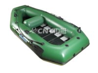 Hotime F260 釣魚船 軍綠色 條形防水木地板款